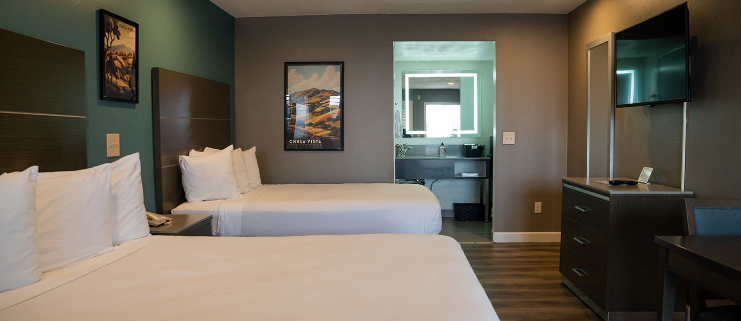 STAY IN OUR SPACIOUS GUEST ROOMS FULL OF AMENITIES